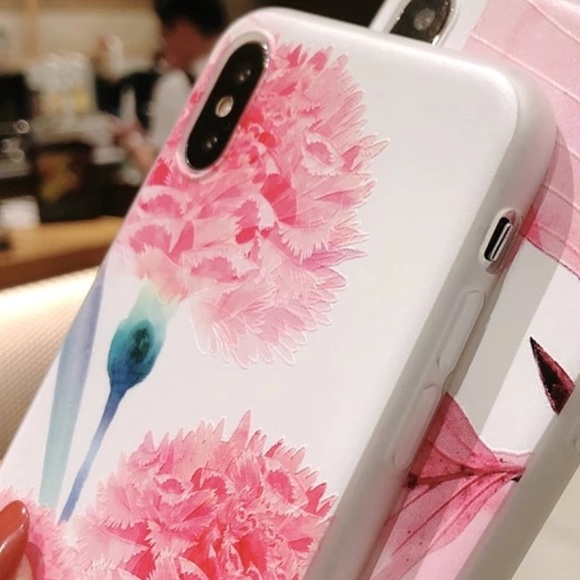 NEW iPhone X/XS/XS Max/7+/8+  Flower Case - Picture 3 of 3